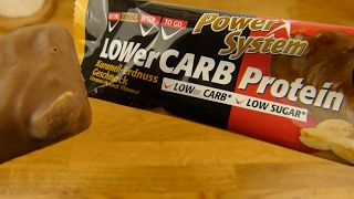 Power System LOWer Carb Protein Bar Peanut & Caramel