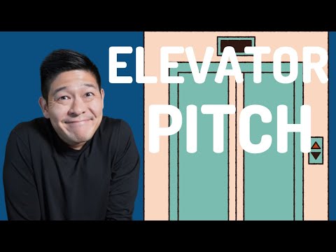 How to create your elevator pitch - Elevator speech example