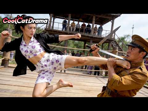 Sino-Japanese Kung Fu showdown! 5 masters unite to save lives! 03 #KungFu #AntiJapanese #FemaleAg