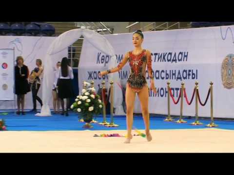 Diana Dauletova - Senior 11 - Kazakh Championships Astana 2016
