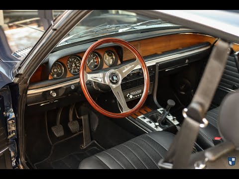 Driving the '72 Nachtblau BMW 3.0 CSi - Available at Oldenzaal Classics