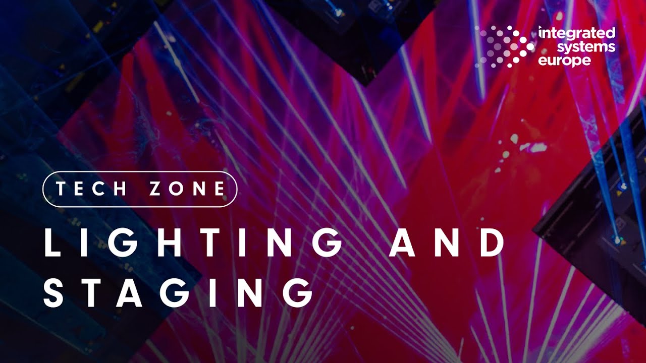 ISE 2026 Lighting and Staging Technology Zone