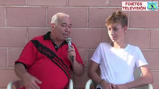 Entrevista al jugador del equipo Infantil del CF Foietes, Guillermo Lara