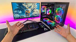COMPREI O MAIS BARATO PC GAMER QUE RODA TUDO