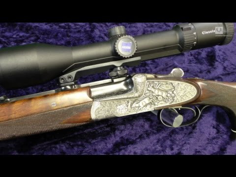 Bergstutzen Josef Just, Ferlach/ Over and Under Rifle Josef Just, Ferlach