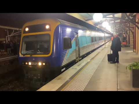 Southern explorer departing Goulburn