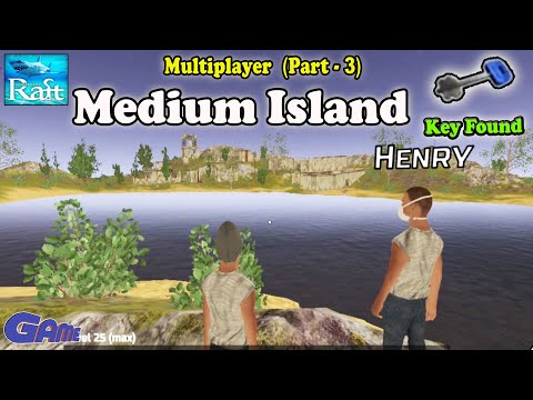 Exploring Medium island with a friend (2 Chest Box Found) -Survival & Craft: Multiplayer GAME