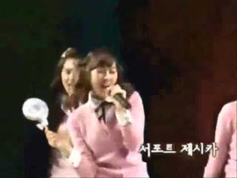 [081029] SNSD YulSic 율싴 Fancam Moment #07 - Han Se University Performance