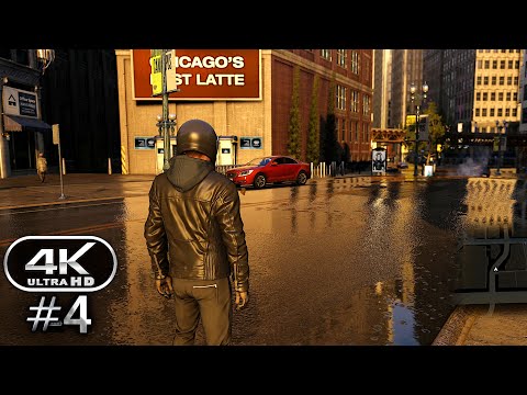 Watch Dogs Gameplay Walkthrough Part 4 - PC 4K 60FPS No Commentary