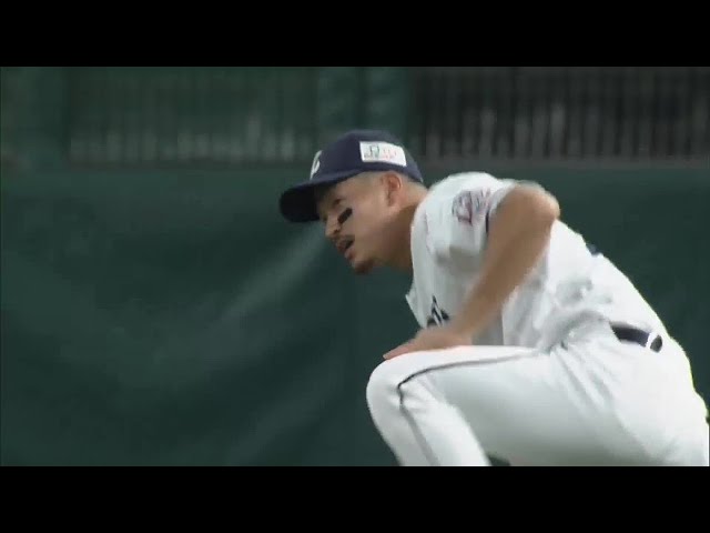 【1回表】ライオンズ・川越がチームを救うスライデングキャッチ!! 2021/9/8 L-H