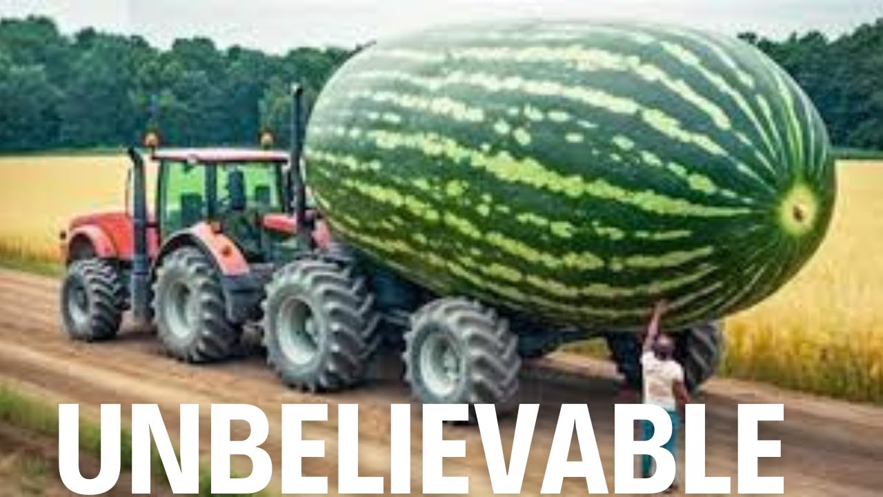 GIANT FRUITS and VEGETABLES That Will BLOW Your Mind!
