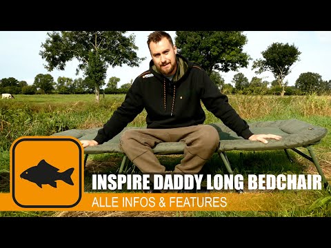 INSPIRE Daddy Long Bedchair: Traumliege für Traumsessions beim Karpfenangeln I Prologic
