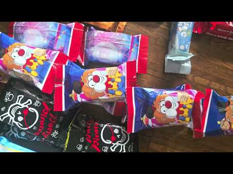 Kamelle Ausbeute Karneval Köln Merheim Alfter 2. Teil Schokolädche und Waffele (ohne Fruchtgummi)