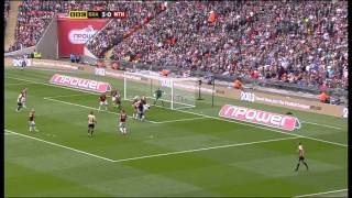 preview picture of video 'Bradford City V Northampton Town Highlights May 18th 2013 at Wembley Stadium - HQ'