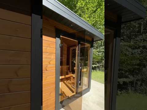 Round Cube RELAX Outdoor Sauna Kit🔺 #sauna #spa #diy #relax #time #outdoor