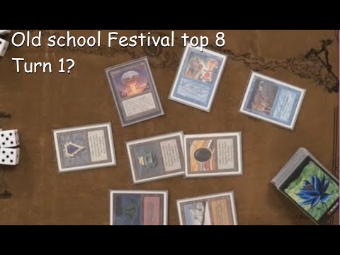 Old School MTG, Festival top 8 game 1