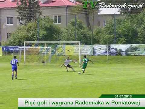 Stal Poniatowa - Radomiak Radom. Sparing - letnie przygotowania 2010/2011.
