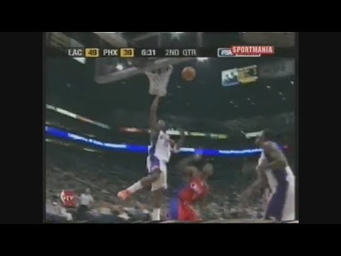 Amare Stoudemire 24 Points 3 Blk Vs. Clippers, 2004-05.