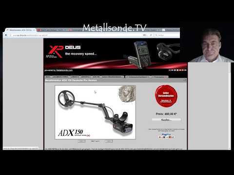 Metallsonde.TV Nachrichten - Antrag auf Suchgenehmigung in NRW, neuer XP-Shop