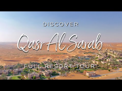 QASR AL SARAB DESERT RESORT BY ANANTARA 2024 ☀️ The Most Insane Desert Resort in the World (4K UHD)