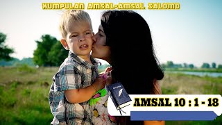 Download lagu AMSAL 10 : 1 - 18 (KUMPULAN AMSAL AMSAL SALOMO) mp3 Download lagu AMSAL 10 : 1 - 18 (KUMPULAN AMSAL AMSAL SALOMO) mp3