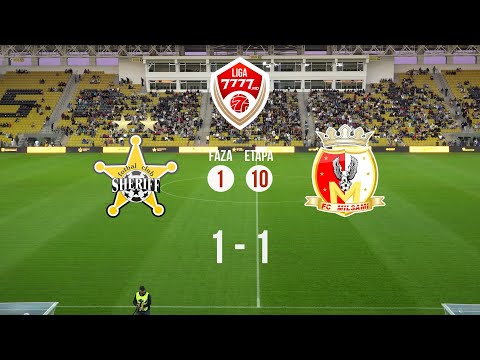 ⚽ REZUMAT LIGA 7777, FAZA 1 – ETAPA 10, FC SHERIFF - FC MILSAMI 1-1