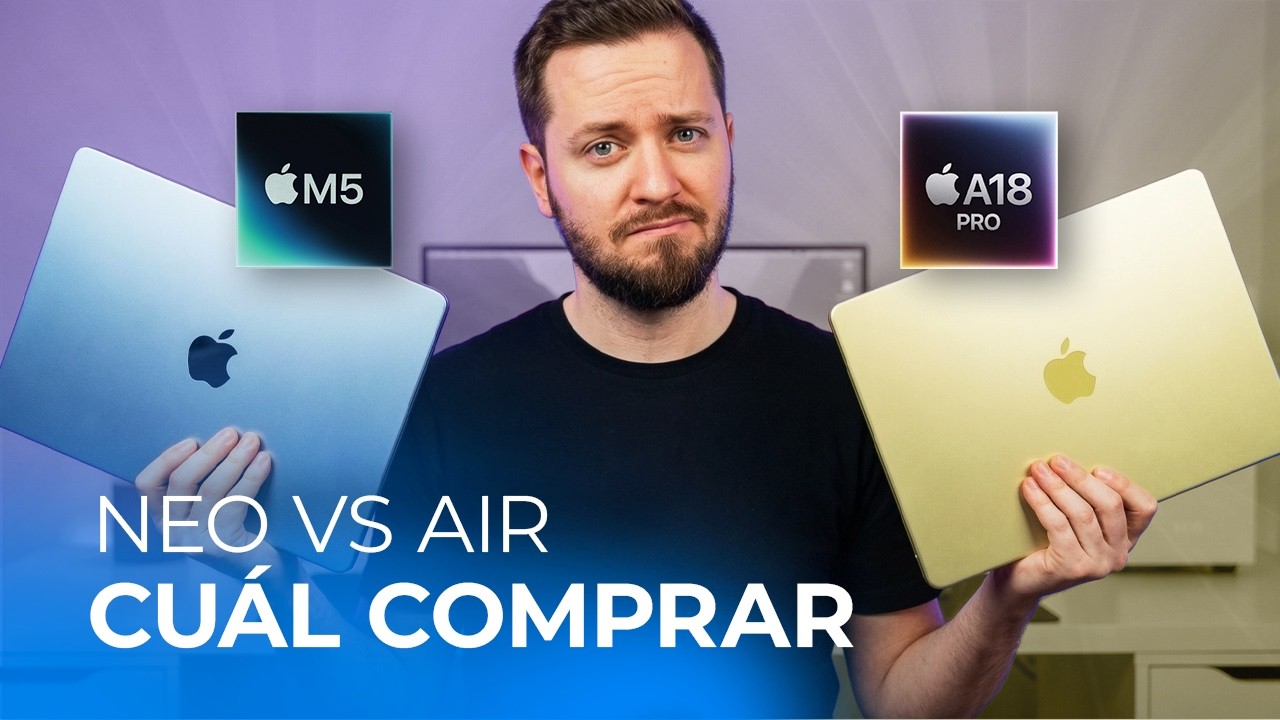 MacBook Neo o MacBook Air: qué Mac DEBERÍAS comprar