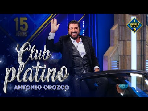 Antonio Orozco entra en el Club Platino de El Hormiguero - El Hormiguero