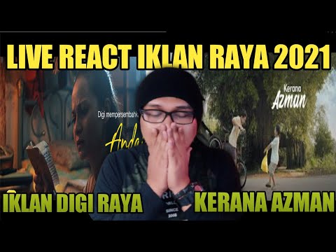 AUTO SAD! REACT TO 2021 RAYA AD COMPILATION | Cak Lonjong