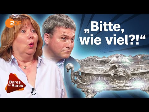 Verkäufer überwältigt: Antiker Tafelaufsatz aus 1870 entlockt Wahnsinns-Gebote! | Bares für Rares