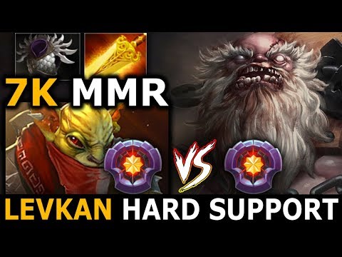 Levkan 7K MMR Pudge Support!! Too Much Suffer This Game | Genius Pudge