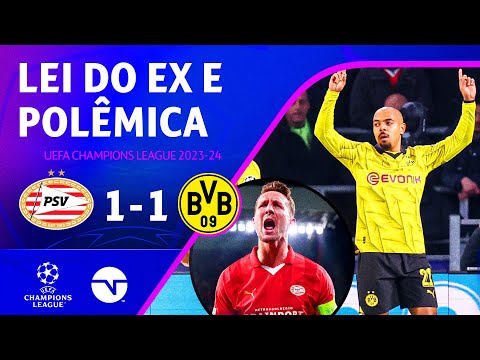 Gols e lances de PSV x Borussia Dortmund