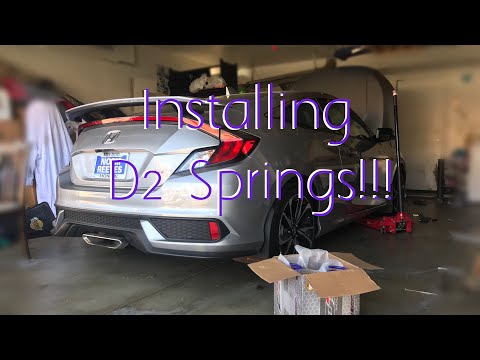 D2 Springs Install! | Lowered SI