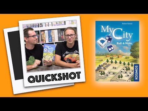 #Quickshot - My City Roll&Write (Kosmos 2022) | Little brother, big class?
