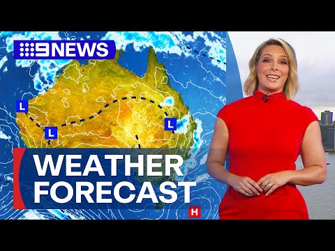 Australia Weather Update: Rainfall and flood watch set for country's east | 9 News Australia