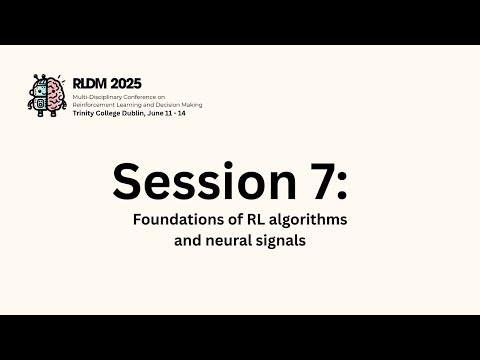 #RLDM2025 Doina Precup – On making artificial RL agents closer to natural ones