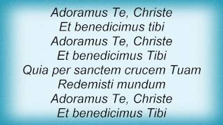 Beth Nielsen Chapman - Adoramus Te Lyrics_1