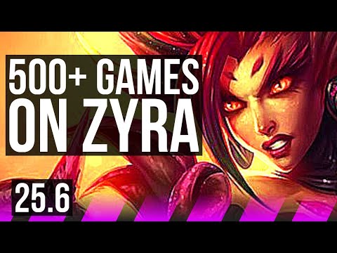 ZYRA & Ashe vs ALISTAR & Miss Fortune (SUP) | 6/3/21, 500+ games | KR Diamond | 25.6