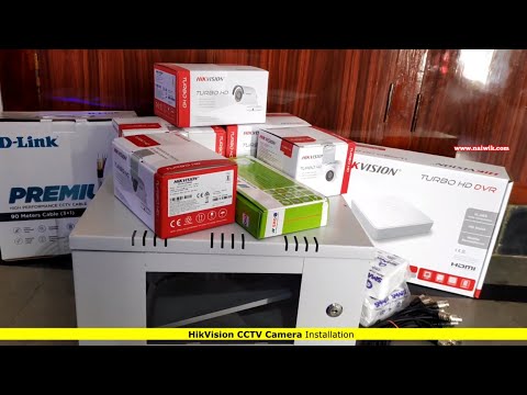 HIkVision CCTV Camera Installation and Setup