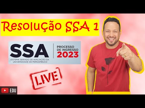 Resolução do SSA 1 2022 - Prova de Biologia