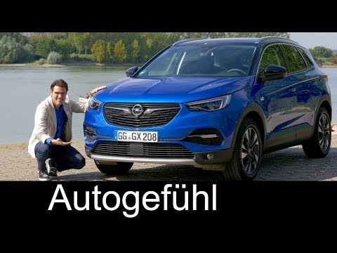 Opel Grandland X FULL REVIEW test driven 1.2 all-new Vauxhall SUV 2018 - Autogefühl