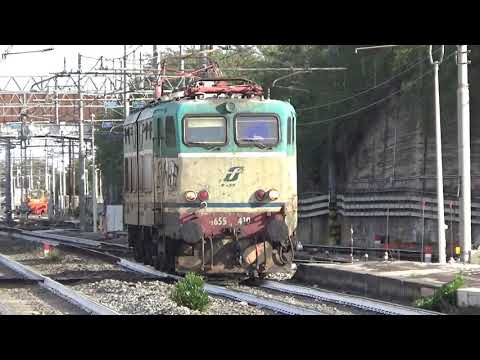 Il lento transito a Pomezia del E655.410 isolato!