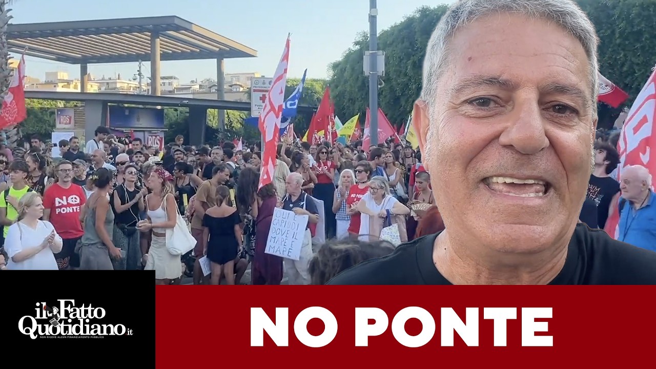 No Ponte, 5mila in corteo a Messina: “Chiudere la concessionaria, uno spreco di soldi pubblici”