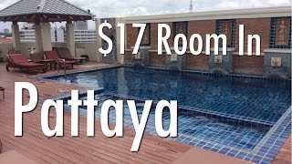 My $17 Room In Pattaya, Thailand - D Apartments.
