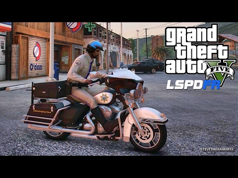 GTA 5 LSPDFR 0.3.1 - EPiSODE 356 - MOTORCYCLE PATROL (GTA 5 REAL LIFE  POLICE MOD) LET'S TALK