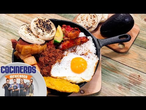 Receta: Bandeja paisa | Cocineros Mexicanos