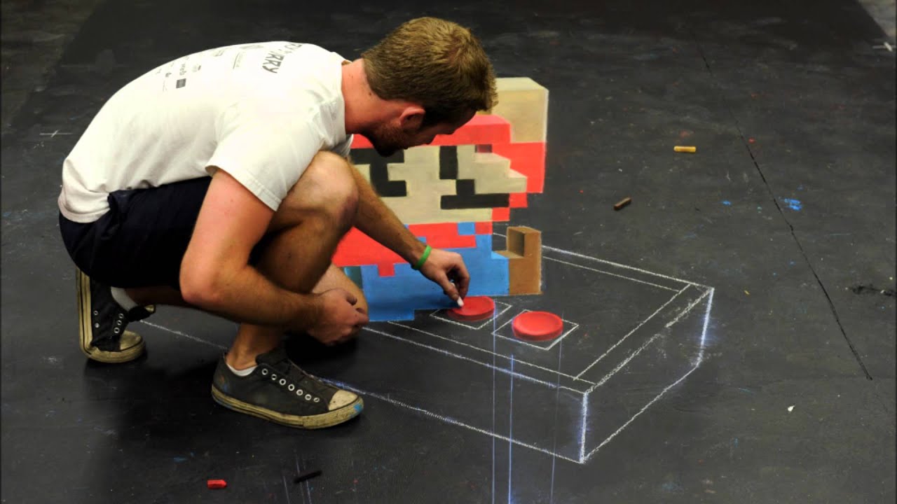 This Is How Artists Draw All That Amazing 3D Street Chalk Art