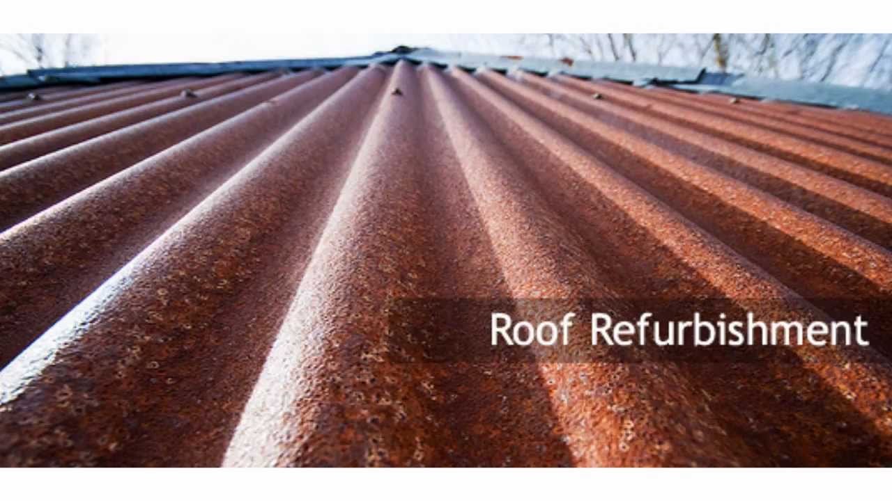 Watch video sprayed roofing - solution to Asbestos Now sprayed roofing - solution to Asbestos