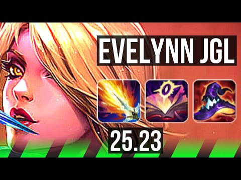 EVELYNN vs HECARIM (JGL) | 16/1/10 | EUW Diamond | 25.23