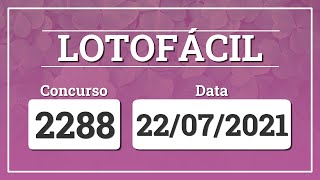 Capa de LOTOFÁCIL 2288
